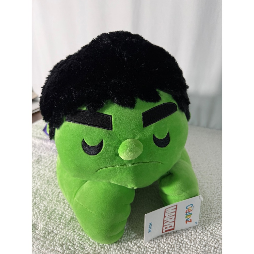 Disney CUDDLEZ Marvel Hulk Plush Pillow Stuffed Toy NWT